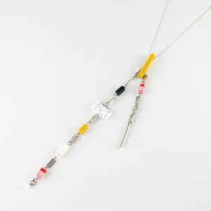 Anne Marie Chagnon Artisan Modernist Combo Necklace/Bracelet